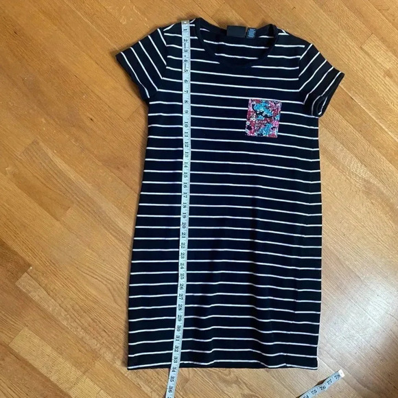Cynthia Rowley Striped T shirt Dress - Picture 10 of 10